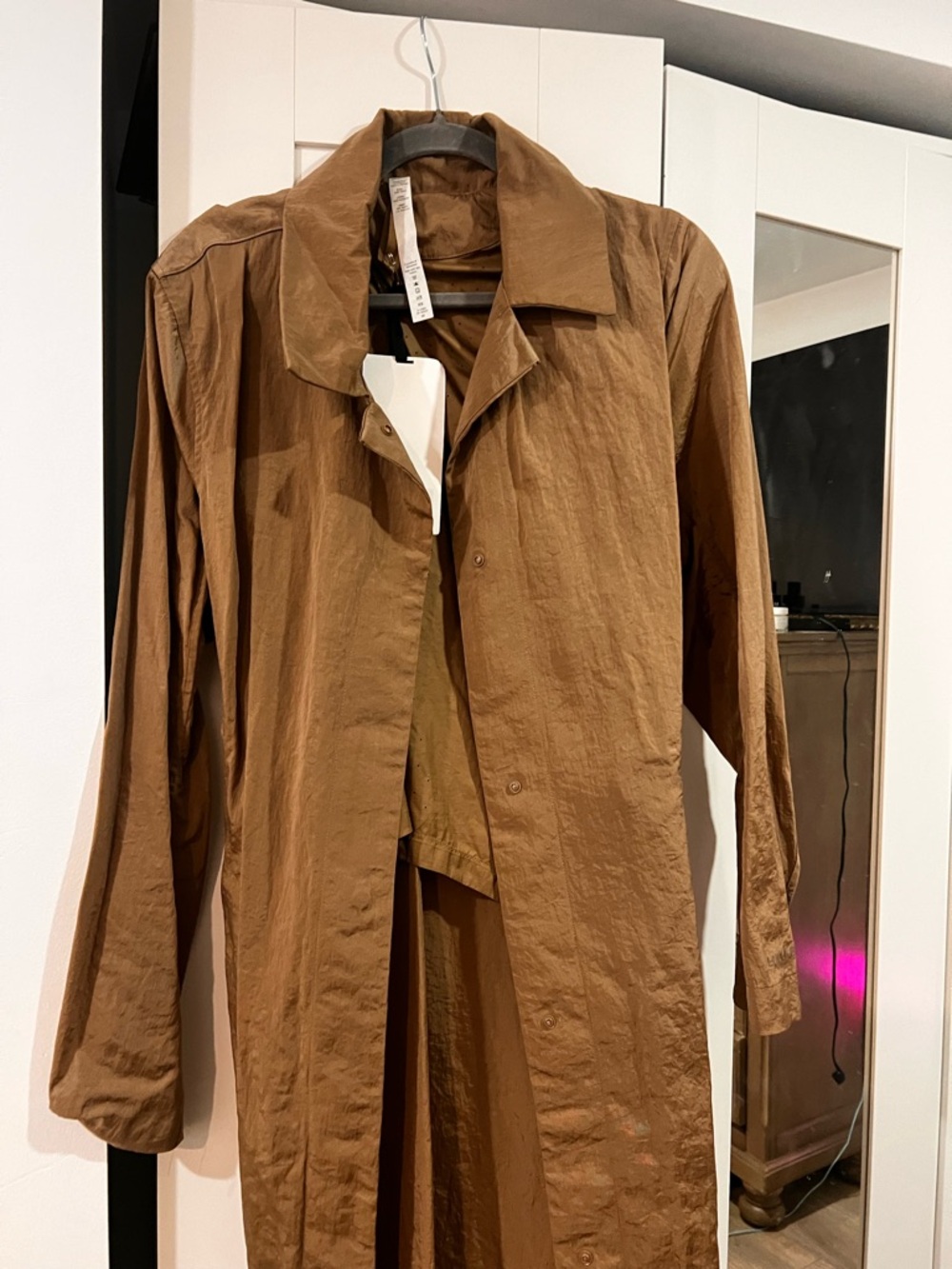 lululemon athletica Brown Women's Trench Coat